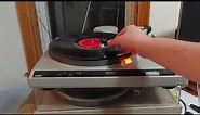 Technics SL-220 turntable demonstration