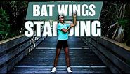 Effective Standing Bat Wings Workout | At Home No Equipment
