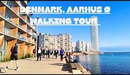 Most Beautiful Harbour Coastline Walk! - DENMARK, Aarhus Ø - Scandinavian Walking Tour 4k