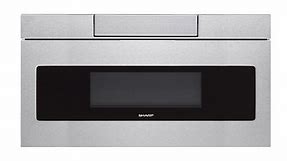 30 in. 1.2 cu. ft. 950W Sharp Stainless Steel Microwave Drawer Oven (SMD3070ASY)
