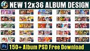 150+ Free Wedding Album PSD |12x36 Album design free download wedding psd design | Alok Tech Support