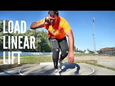 How to Shot Put Glide Technique