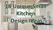 18 Unique Small Kitchen Design Ideas - DecoNatic