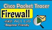 Standard ACL Configuration in Cisco Packet Tracer : Router as firewall Cisco