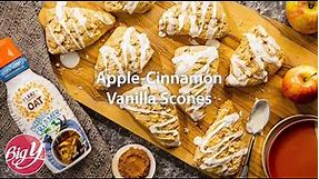 Apple Cinnamon Vanilla Scones Recipe