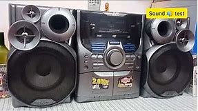 JVC MX-DK11 HiFi Music system | Overview & Sound test