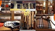 Luxury Designer shopping in Burberry Outlet London up to 60% off Sale/Women & Men