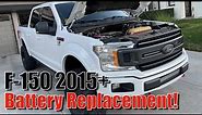 Ford F-150 Battery Replacement 2015-2022