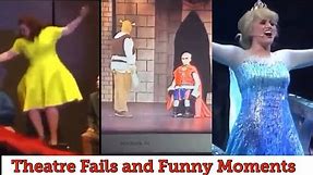 BEST THEATRE FAILS, FALLS, MISHAPS, BLOOPERS, COMPILATION
