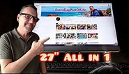 Lenovo i7 27" All in One Desktop Computer UNBOXING