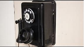 Mid 1940s Western Electric 653 Model "Kitchen" "Hotel" Wall Telephone