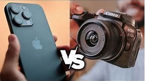iPhone 14 Pro vs $1000 Pro Camera - Can a iPhone replace your camera?