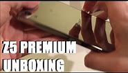 Sony Xperia Z5 Premium Unboxing Chrome International Version Hands On