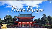 [4K] Exploring Heian Shrine's Serene Beauty in Kyoto