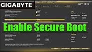 Gigabyte Secure Boot Enable | Rambo Tech |