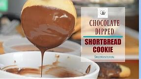 Chocolate Dipped Shortbread Cookie (EP # 74)