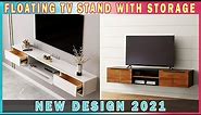 MODERN & STYLISH! 30+ Floating TV Stand With Storage Ideas