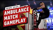 WWE 2K24: Full Ambulance Match Gameplay