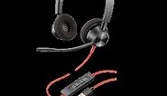 Plantronics/Poly Blackwire 3320 Stereo USB-A Corded Headsets