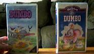 2 Different VHS Versions of Dumbo
