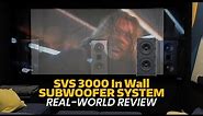The SVS 3000 InWall Subwoofer System - FIRST REAL-WORLD REVIEW!!!