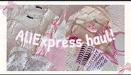 AliExpress haul! | kawaii, coquette, soft girl, feminine aesthetic ✨🩰🌷
