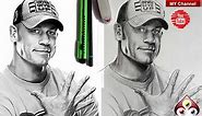 how to draw WWE Superstar Jhon Cena art | WWE Jhon Cena portrait art | Jhon Cena pencil portrait