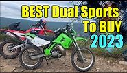 The BEST Dual-sport Motorcycles to Buy in 2023 like the CRF300L, KLX300, royal enfield himalayan?