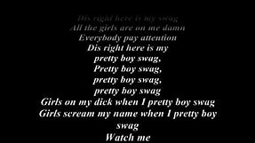 Soulja Boy-Pretty boy swag with Lyrics