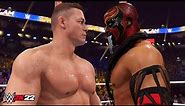WWE 2K22 - The Boogeyman vs John Cena Match!