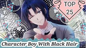 TOP 25 Boy Character In Anime With Black Hair (Part 2)