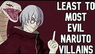 Ranking Naruto Villains from Least to Most Evil