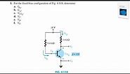 Problem 1 | Chapter 4 | Electronic Devices and Circuit Theory Boylestad & Nashelsky 11th Edition