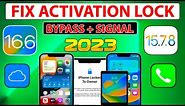 😍 Fix iCloud Bypass iPhone/iPad with Sim/Signal on iOS 16.7.2/15.8 iCloud Activation Lock to owner