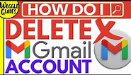 Delete a Gmail account