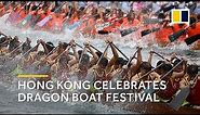 Dragon Boat Festival race day in Hong Kong