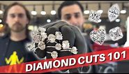 DIFFERENT DIAMOND CUTS EXPLAINED!