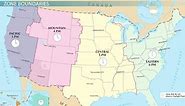 US Time Zones | Overview & History
