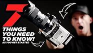 7 Things First-Time RED CAMERA Users Need to Know! | RED KOMODO 6K