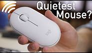 Logitech Pebble (M350) Review - Quietest Mouse on the Market?