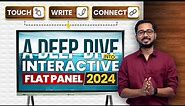 Complete Guide To Interactive Flat Panel | Best Digital Whiteboard 2024 | Digital Whiteboard Review
