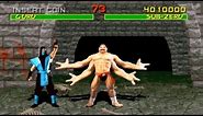 Mortal Kombat 1 arcade Sub Zero gameplay Playthrough Longplay
