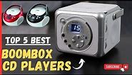 Top 5 Best Boombox CD Player On 2023 - Boombox CD Players Reviews
