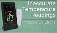Inaccurate Temperature Readings - Possible Solutions
