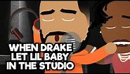 When Drake let Lil Baby in the studio | ft Drake x Lil Baby [Wants and Needs]