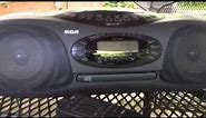 RCA RP-7977A boom box review