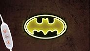 Batman Neon Sign Anime Led Neon Lights for Man Cave Wall Decor Bedroom Superhero Fans Gamer Teen Boys Party Gifts