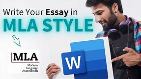 How to Format Your Essay in MLA Style with Microsoft Word - 2022