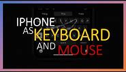 How to Use iPhone as a Mouse & Keyboard for PC - (Free - Late 2021)