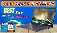 Acer Aspire 5 12th Gen Intel Core i5 2023 | Fingerprint Reader | Backlit Keyboard | Mr Dark Mind
